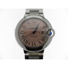 Cartier Ballon Blue 33mm automatico ref. WSBB0046 rosa nuovo